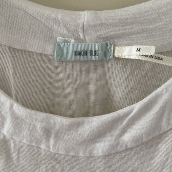 UO High Neck Sleeveless White Trapeze Top - M - Picture 3 of 4